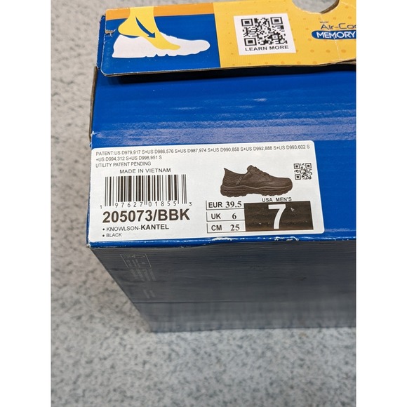 Skechers Mens Knowlson-Kantel Slip-Ins Sneakers Shoes Size 7 Black 205073 NIB - Picture 8 of 8